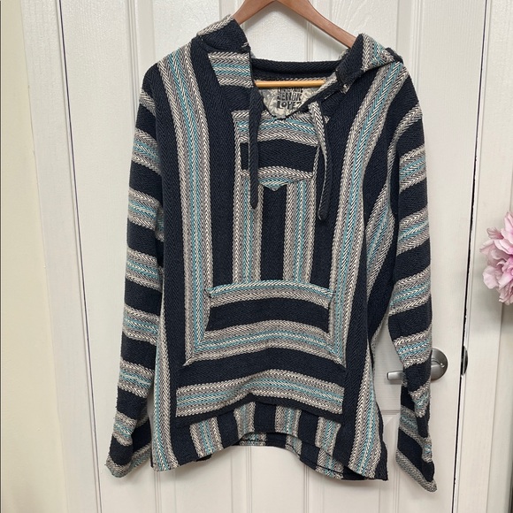 senior lopez Other - Original Senior Lopez Striped Baja Hoodie
